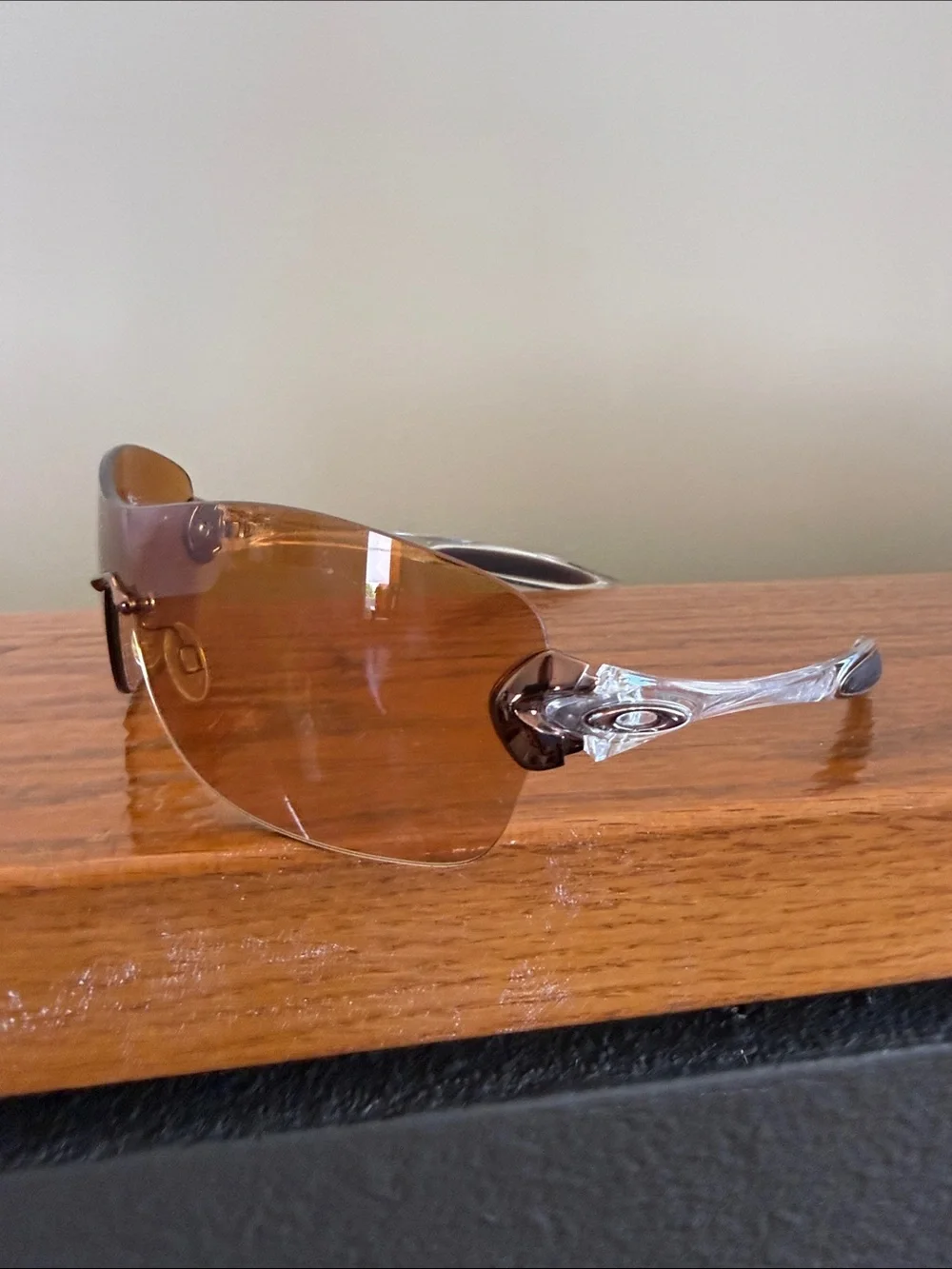 Vintage Oakley Compulsive Squared 05-357 Y2K Shield Sunglasses + Case